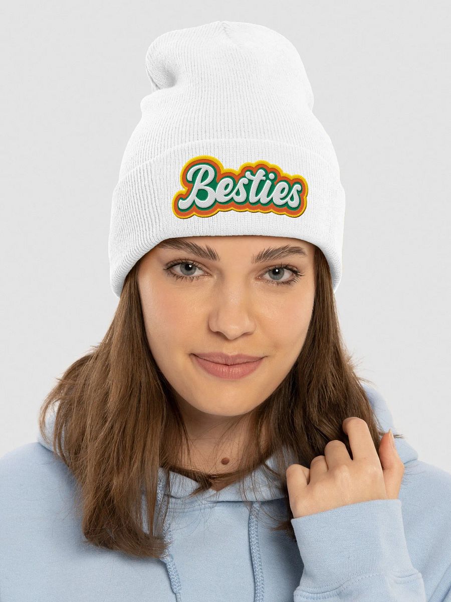 BFF Vibes Embroidered Beanie product image (3)