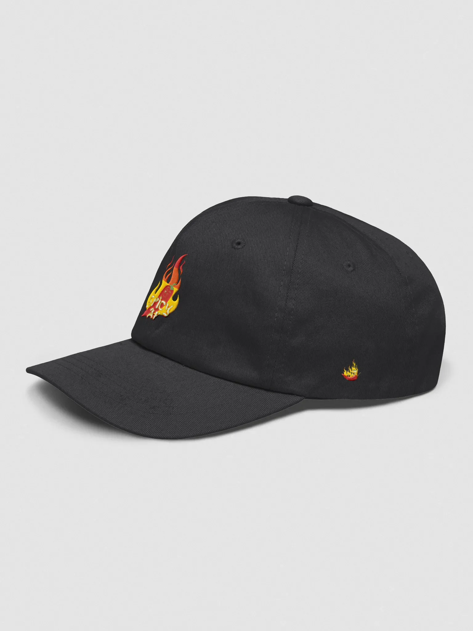 Flaming Chili Pepper Yupoong Dad Hat product image (23)