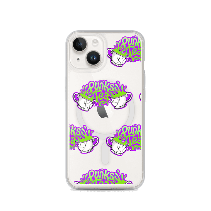 PunksTea iPhone® MagSafe® Clear Case product image (4)