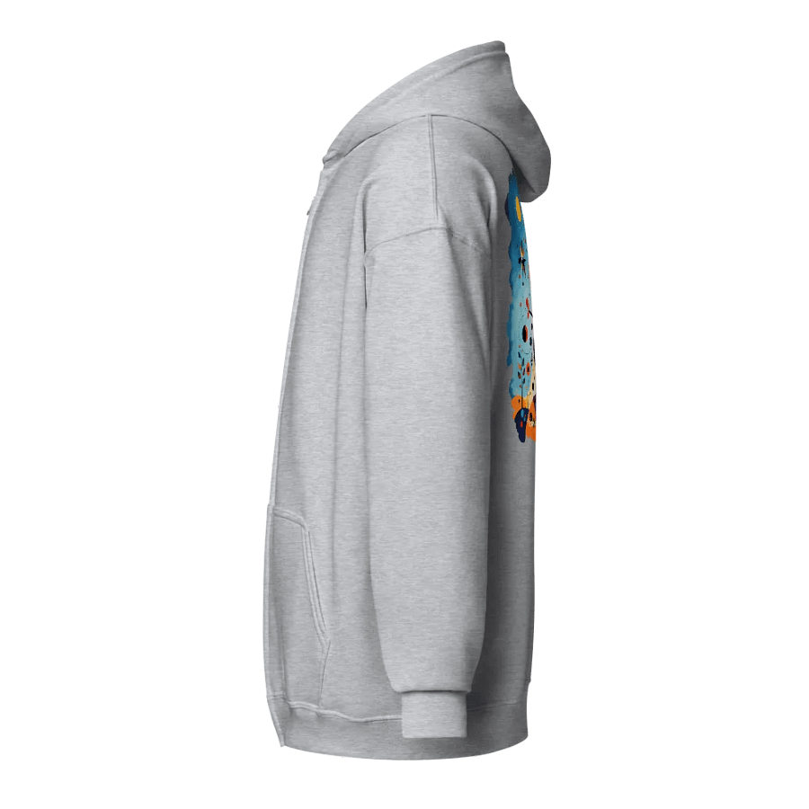 Gildan Unisex Heavy Blend Zip Hoodie product image (3)