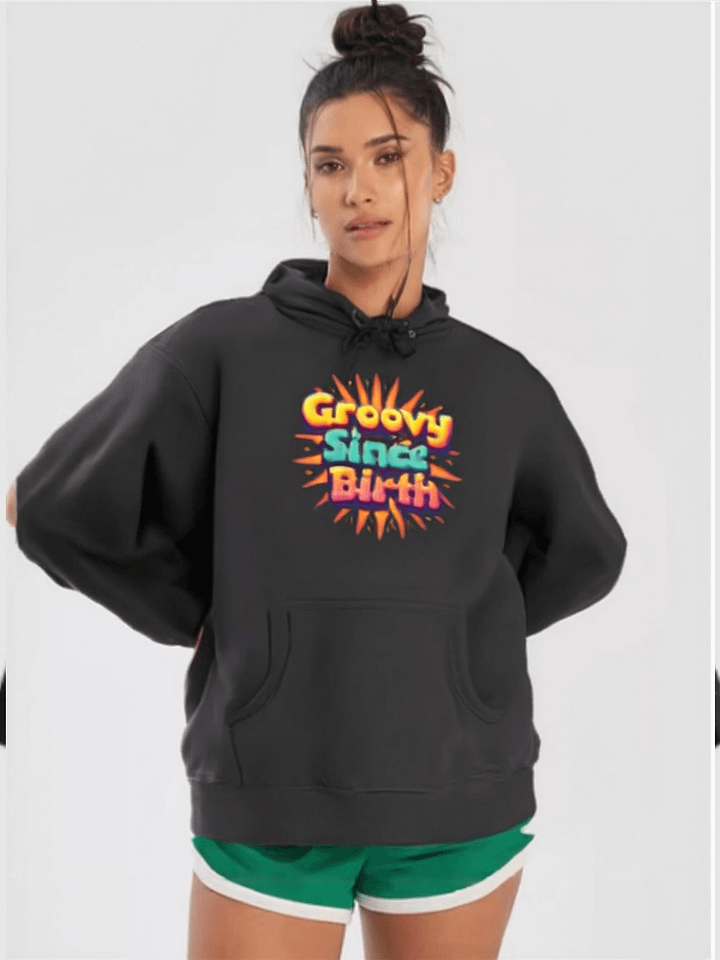 Groovy Since Birth Sunburst Hoodie product image (1)