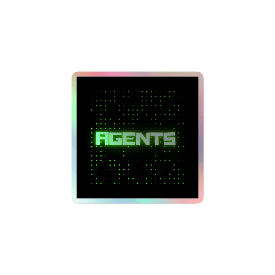 agents sticker you can put on your phone or anywhere product image (1)