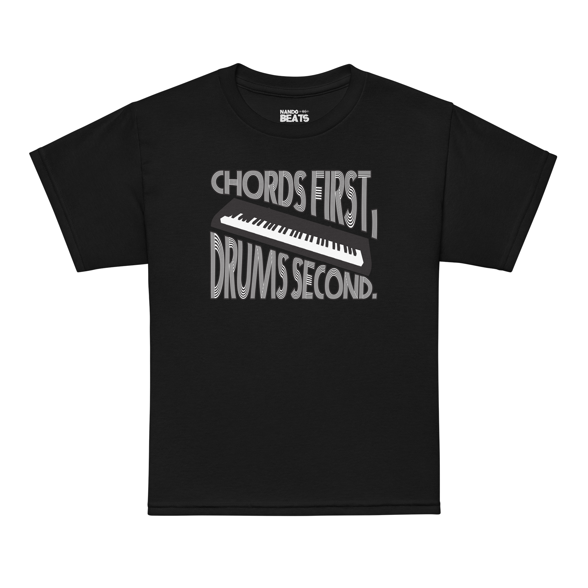 Chords First, Drums Second Funny T-Shirt For Kids product image (7)