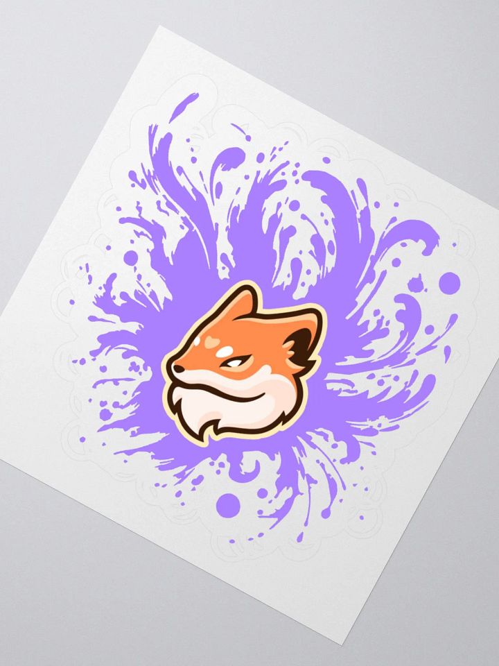 Foxy Logo Sticker product image (2)
