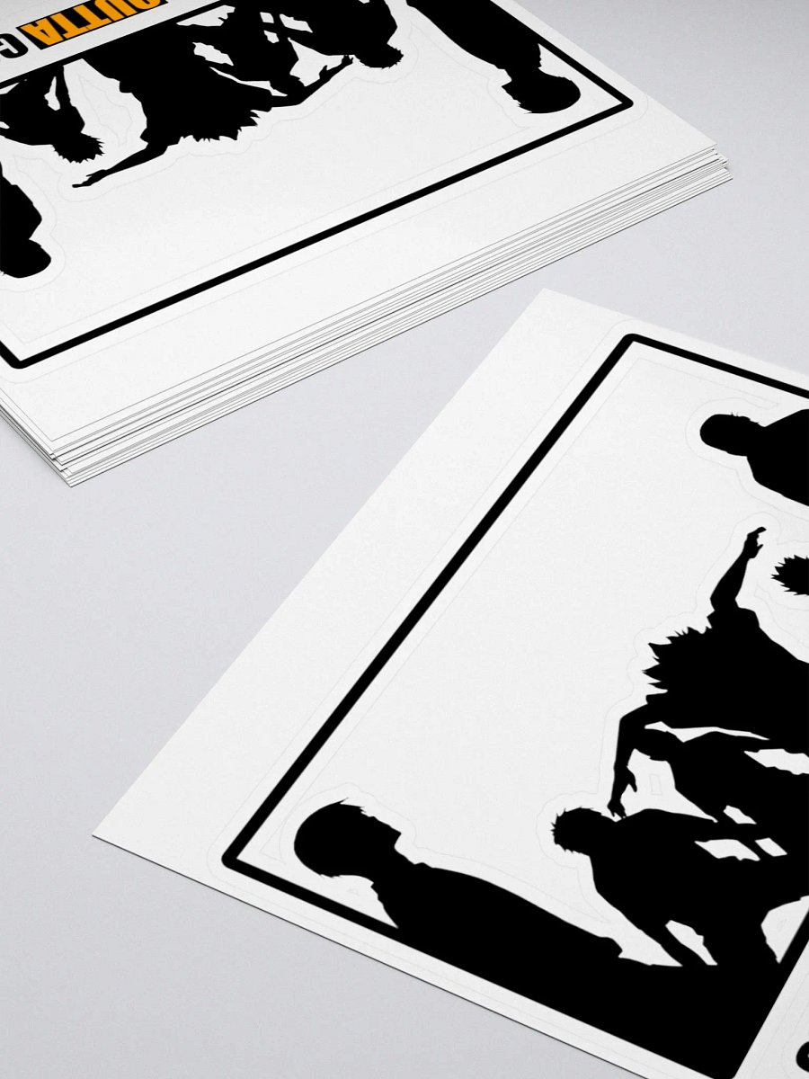 Karasuno 'SOC' Black Sticker product image (4)