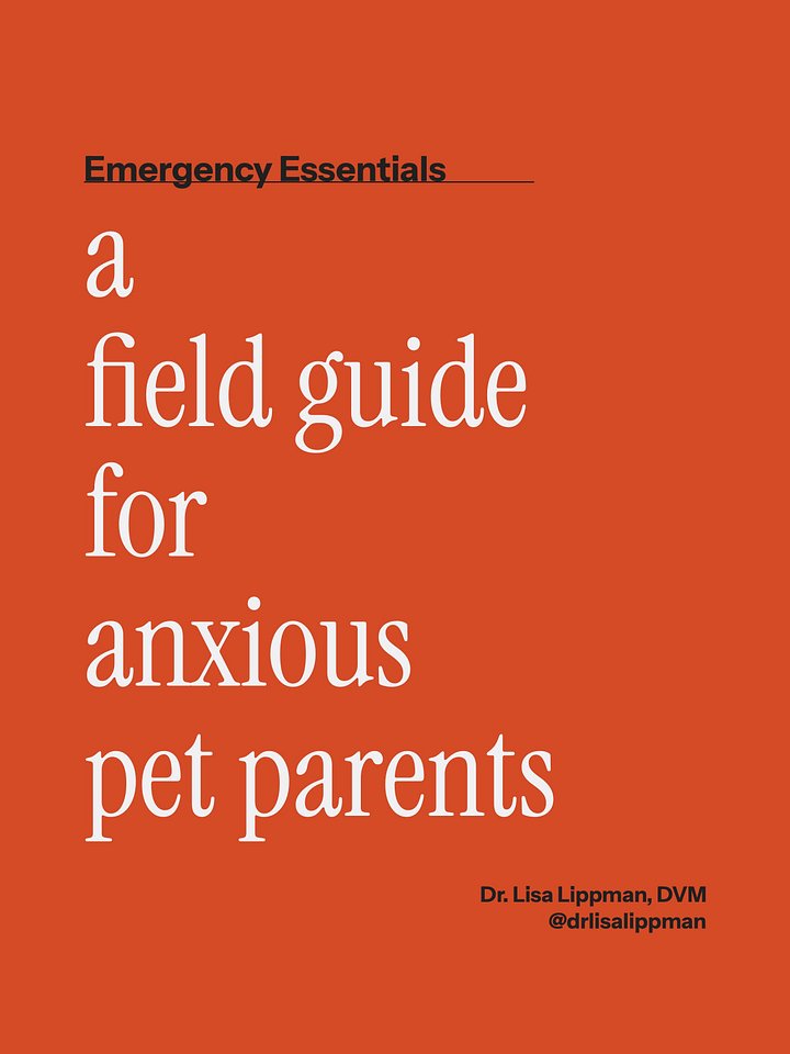 Emergency Essentials: A Field Guide for Anxious Pet Parents product image (2)