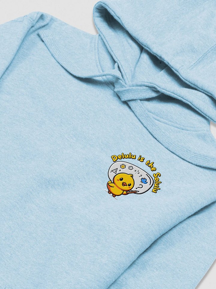 Embroided Delulu Hoodie (Small Logo) product image (26)