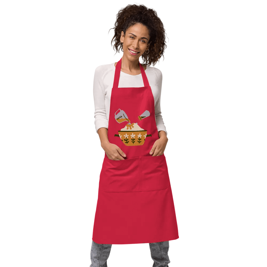 Floral Fusion Organic Cotton Apron product image (20)