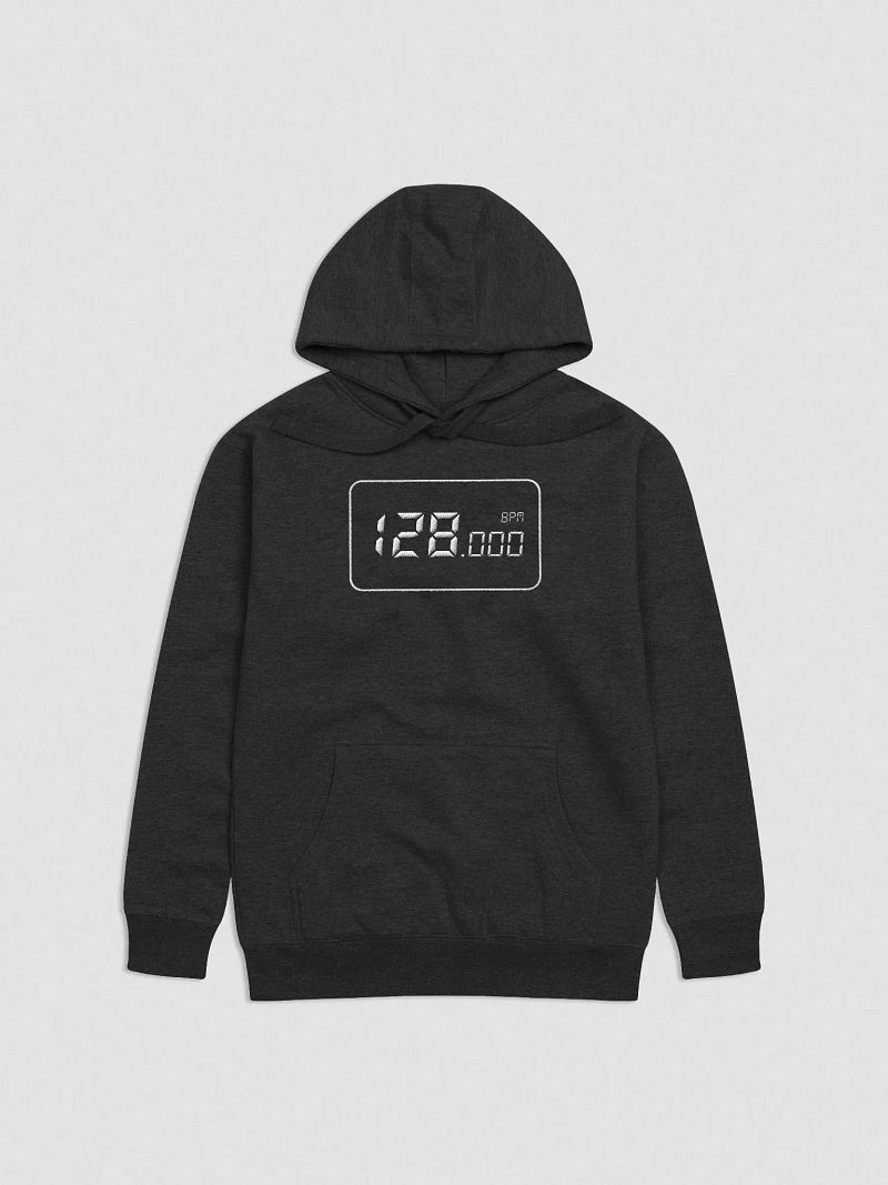 128 BPM Hoodie Embroidered