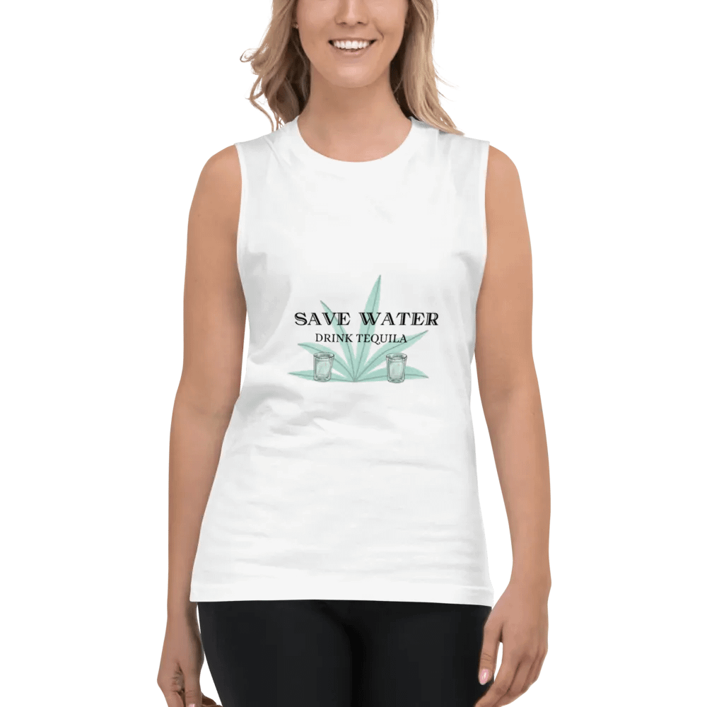 Save Water Muscle Tee product image (4)