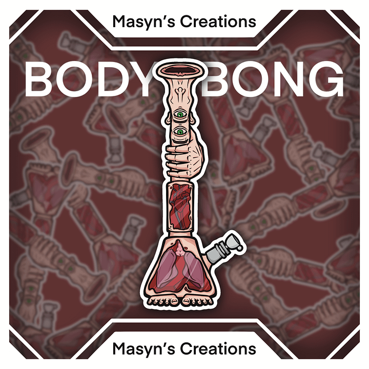 Body Bong Sticker product image (1)
