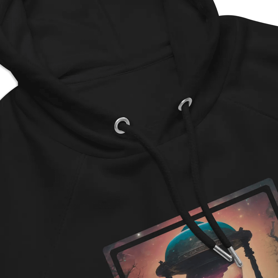 [Memento Mori] Unisex Eco Raglan Hoodie product image (11)