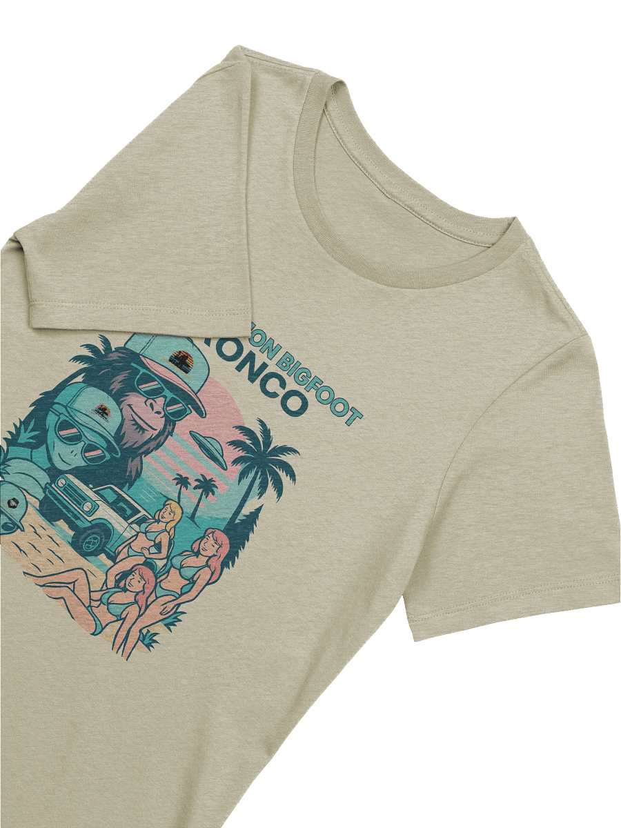 Destination Bigfoot Bronco Best Friends Bella+Canvas Women's Supersoft Relaxed-fit T-Shirt (Multiple Colors Available) product image (135)