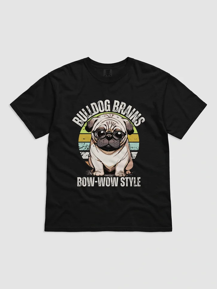 Bulldog Brains Bow wow style shirt for him product image (13)