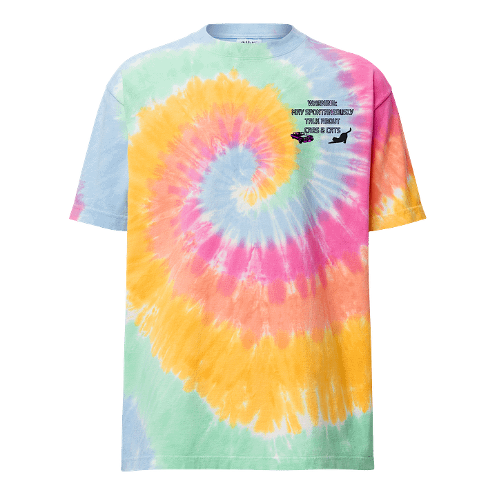 CARS&CATS TIE-DYE TEE product image (1)