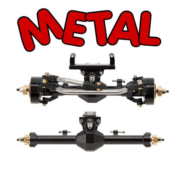 MEUS Racing SCX24 AXLES (Metal) product image (1)
