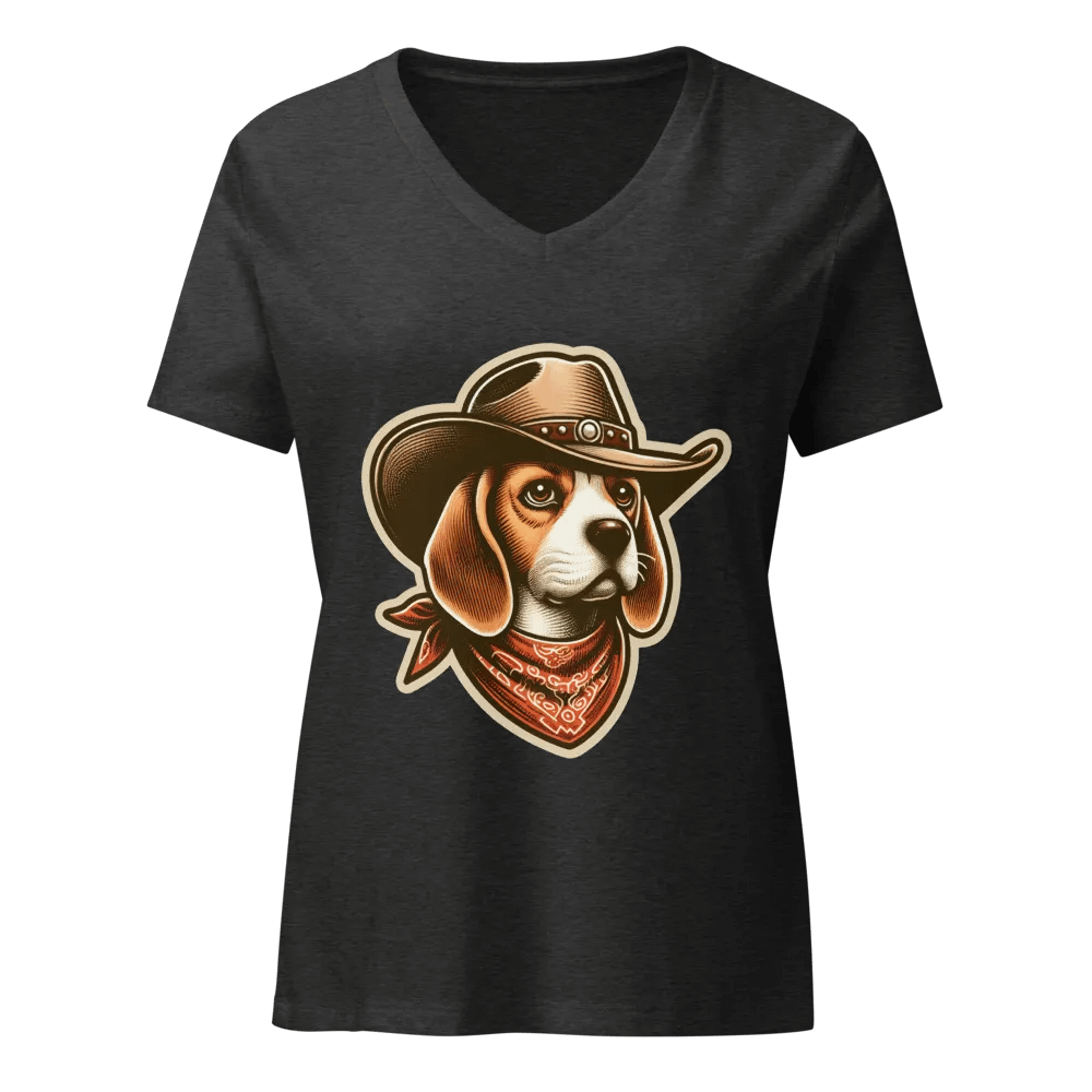 Cowboy Beagle - V-neck product image (3)