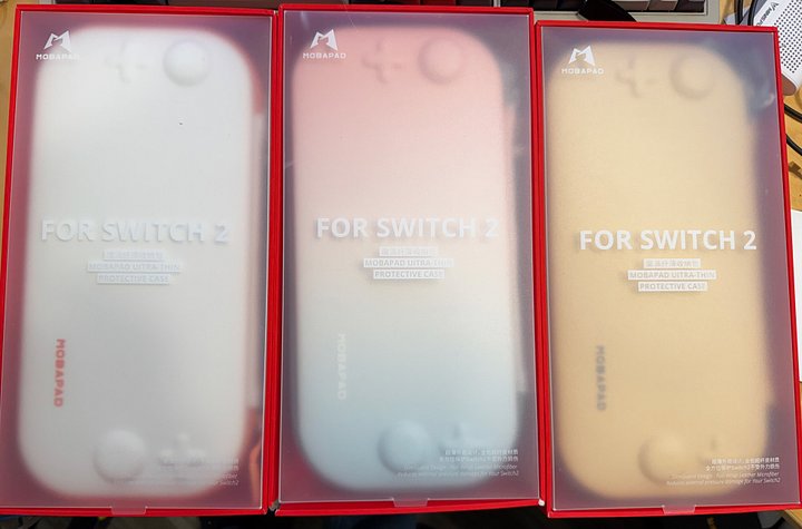 MobaPad Switch 2 Ultraslim Cases (Three color choices) product image (1)