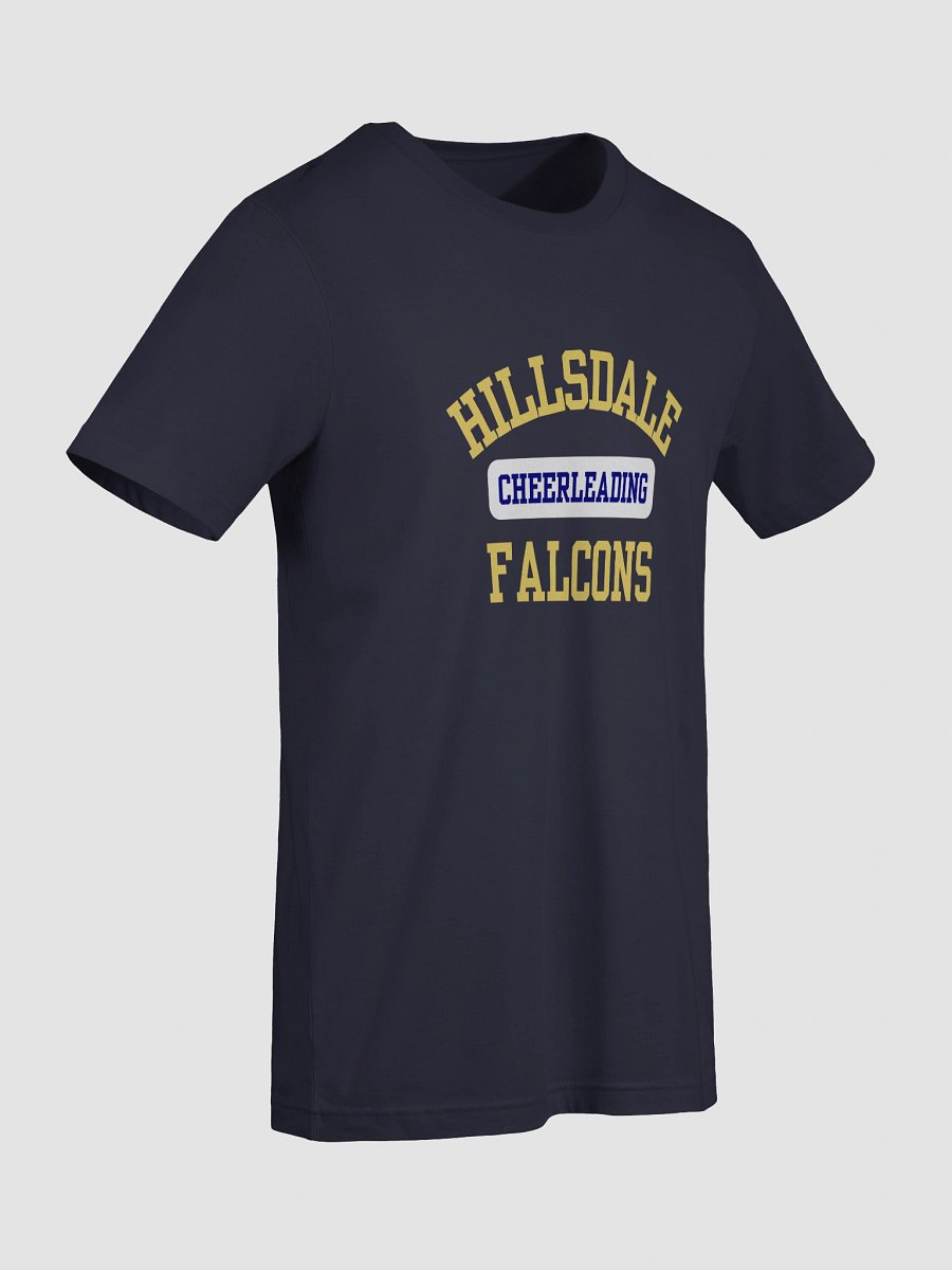 HILLSDALE Cheerleading Falcons T-Shirt product image (9)