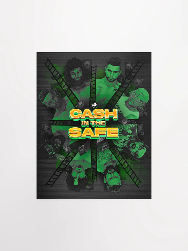 IWF Cash In The Safe Men's LADDER Poster product image (1)