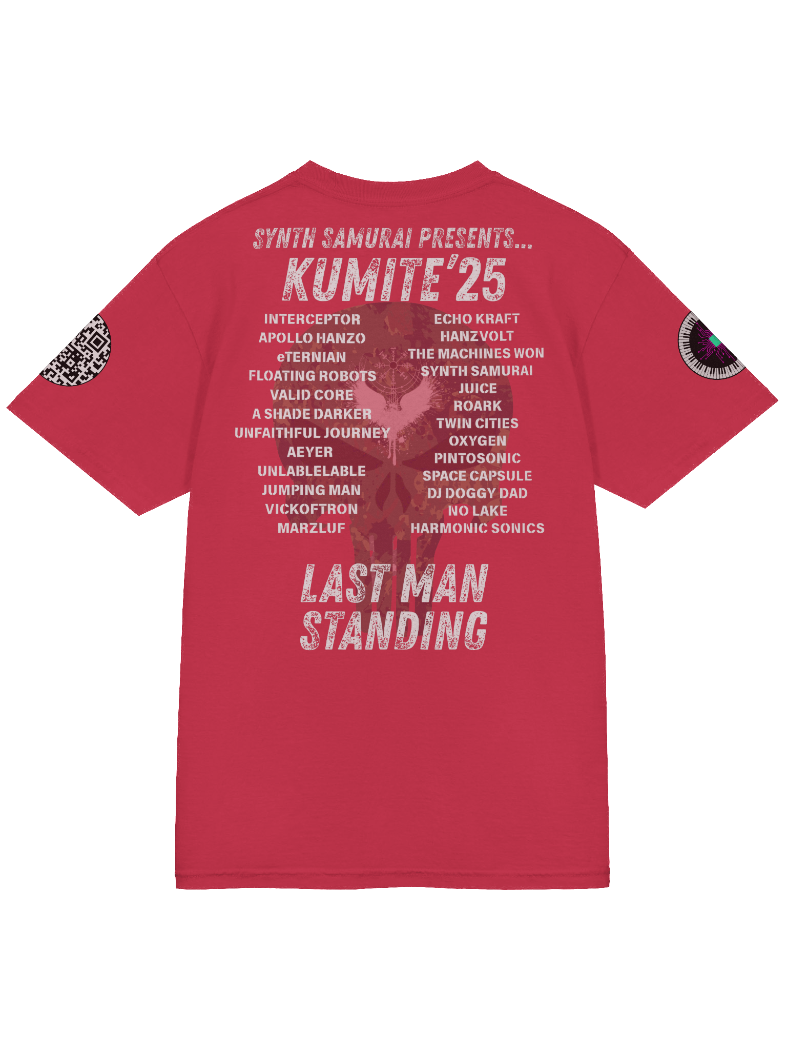 KUMITE 2025 TOUR SHIRT GIANT SKULL EDITION product image (33)