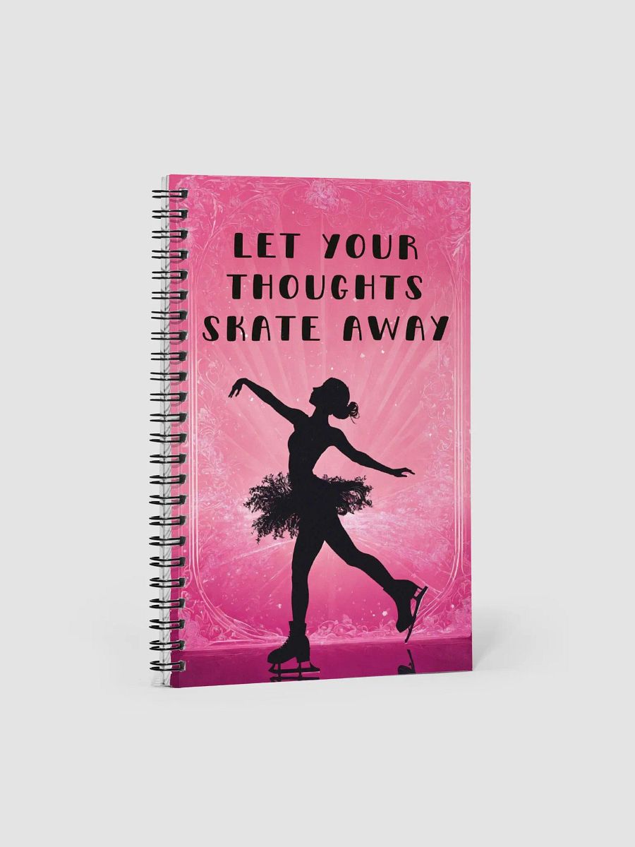 Skate Away Pink Dotted Notebook product image (2)
