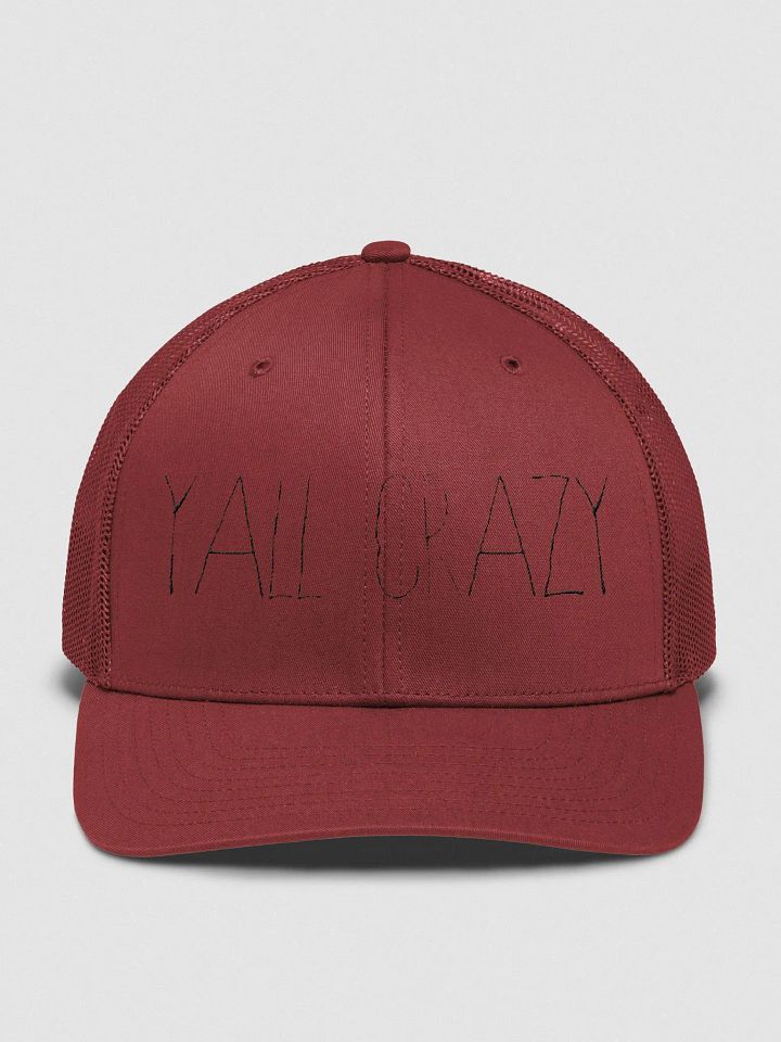 Y'ALL CRAZY* TRUCKER* HAT* product image (3)