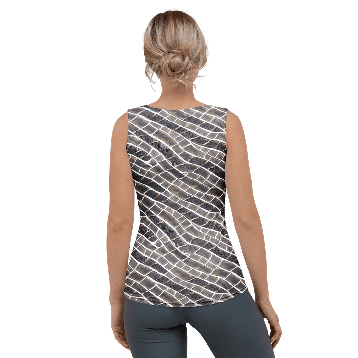 Grey Snake Skin Top Tank product image (2)