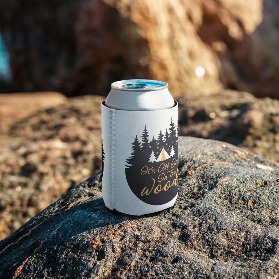 All Good in the Woods Can Cooler product image (9)