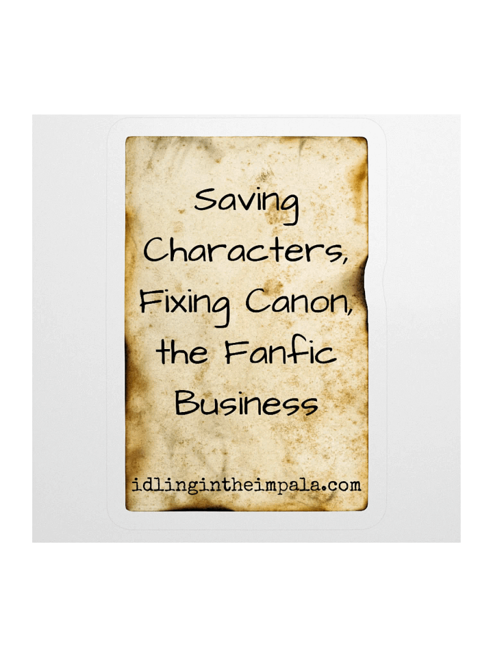 Fic Writer's Motto Sticker product image (1)