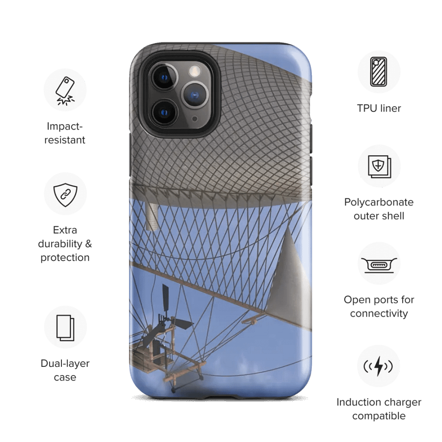 Enchanting Flying Ship Phone Case – Stylish Protection for Your Device product image (28)