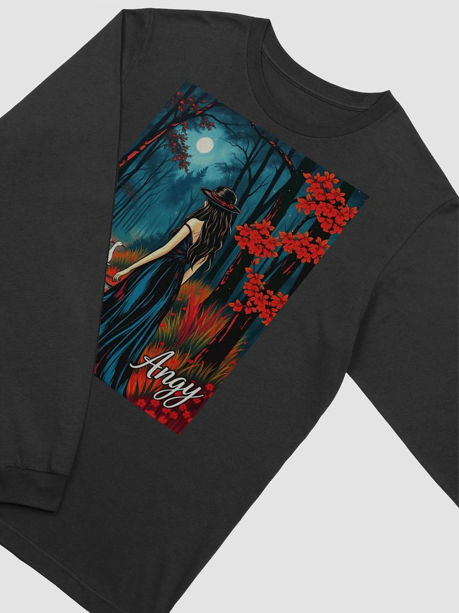 Moonlit Forest goose Walk Long Sleeve Tee product image (3)