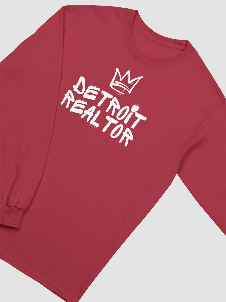 Detroit Realtor Crown Logo Long Sleeve Tee product image (3)