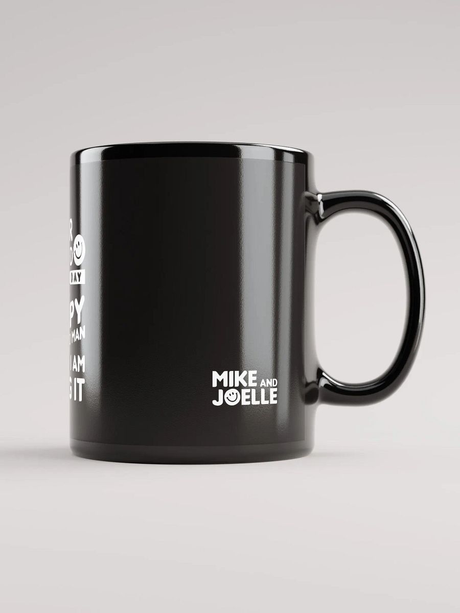 Grumpy Old Man Black Glossy Mug product image (2)