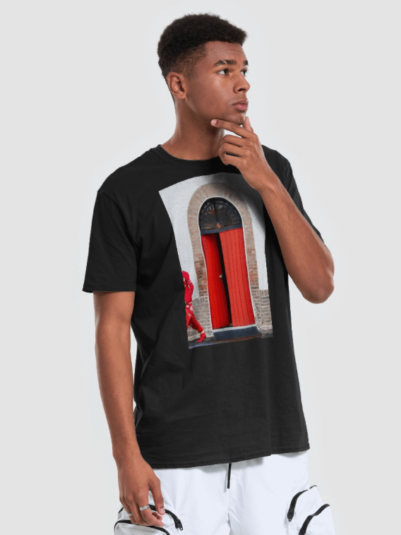 the door (front) light t-shirt (100% cotton) product image (1)