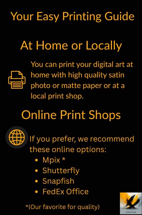 Amber Wings Downloadable Poster product image (3)