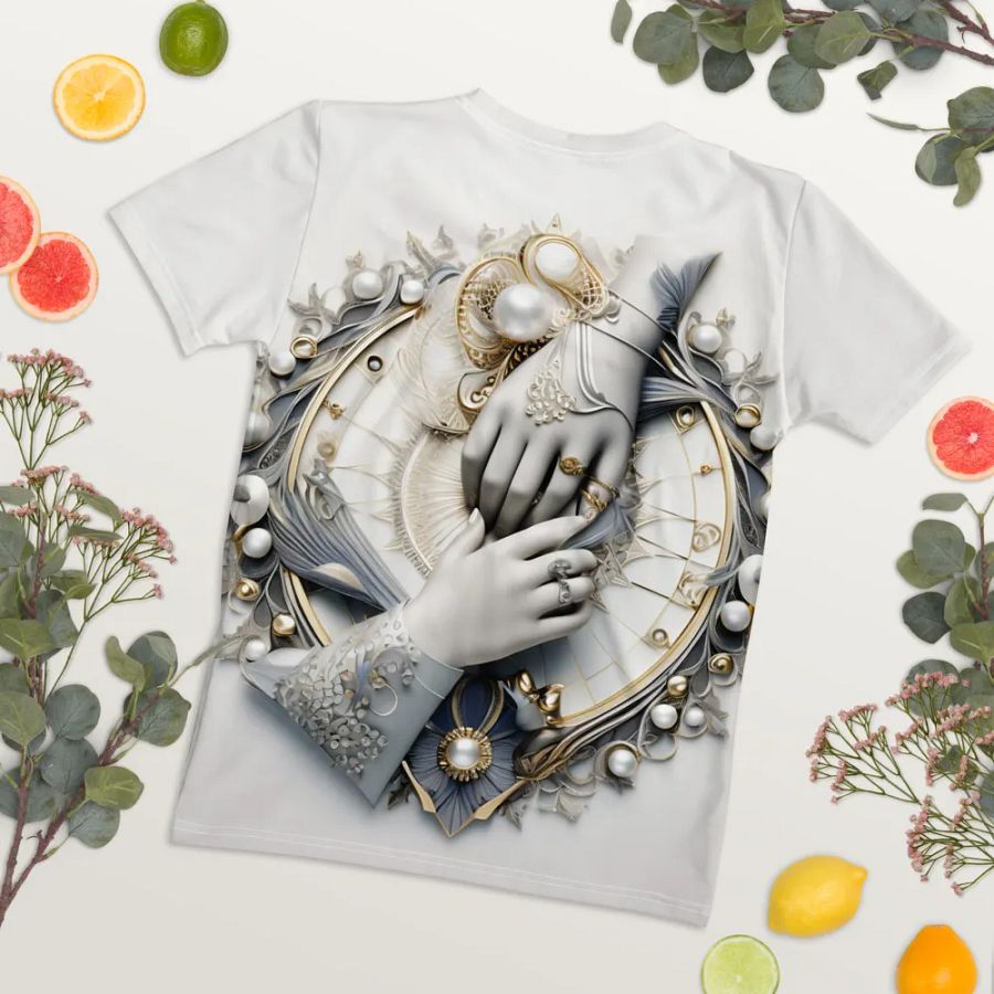 Hands touch T shirt product image (5)