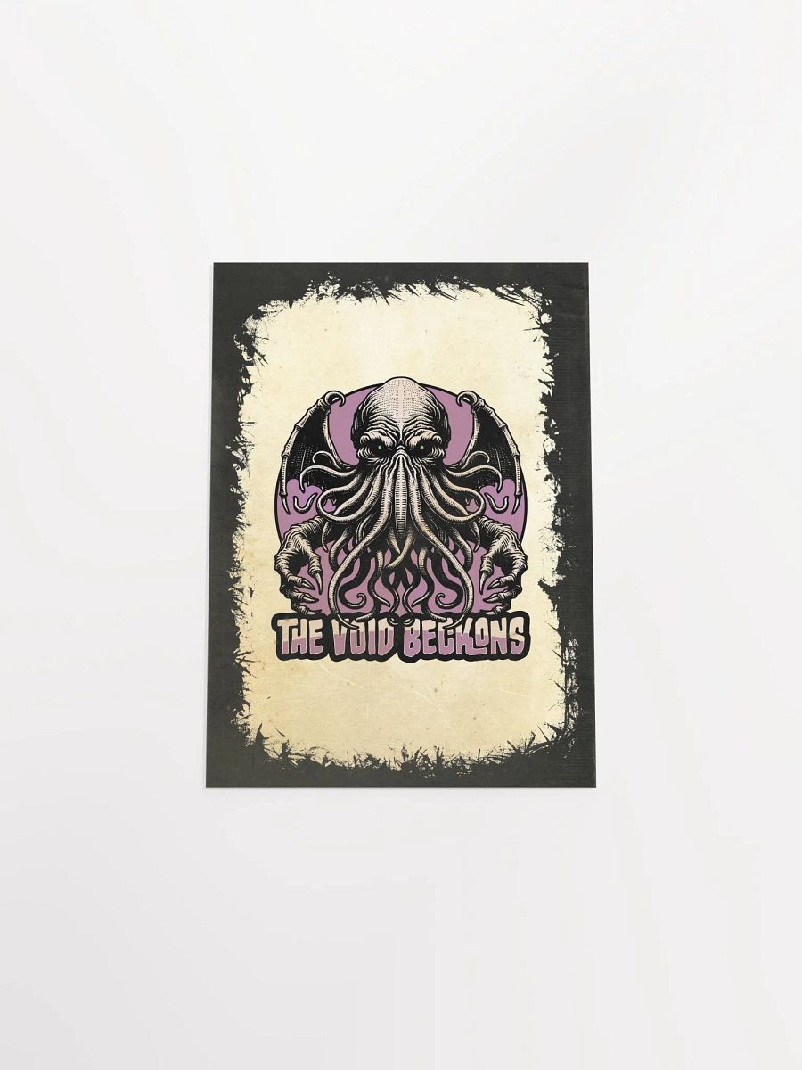 “The Void Beckons” Cthulhu Poster – Gothic Horror Art product image (16)