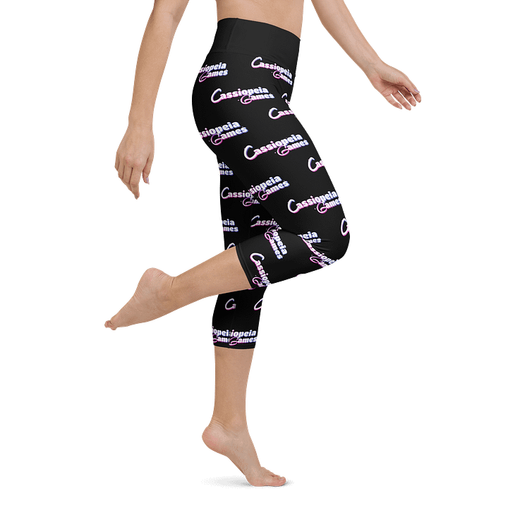 Yoga Capri Logo pants - with Happy Star product image (1)