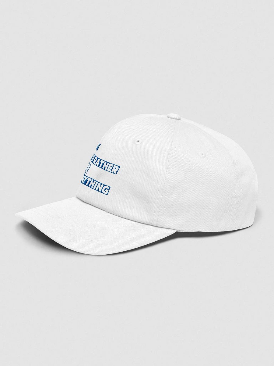 Bold Blue Quote Dad Hat product image (20)