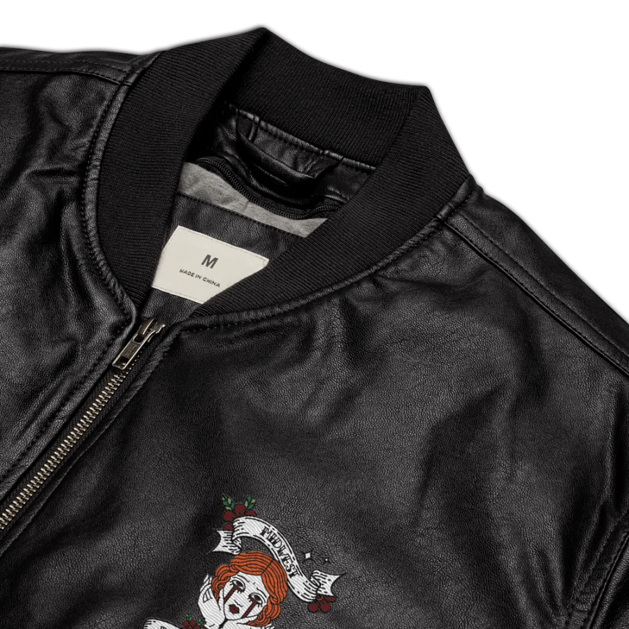 She's a Cancer - Faux Leather Jacket product image (12)