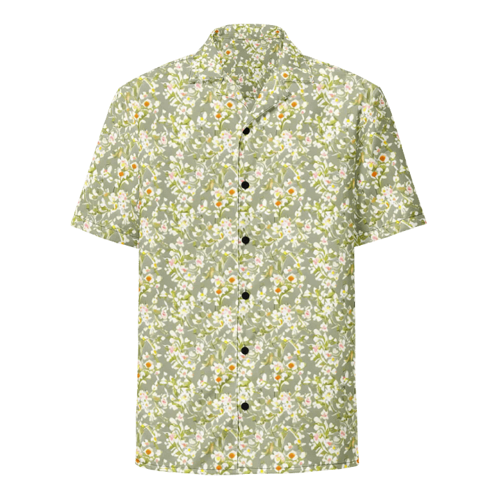 Floral Pattern Primrose Flowers Hawaiian Shirt product image (1)