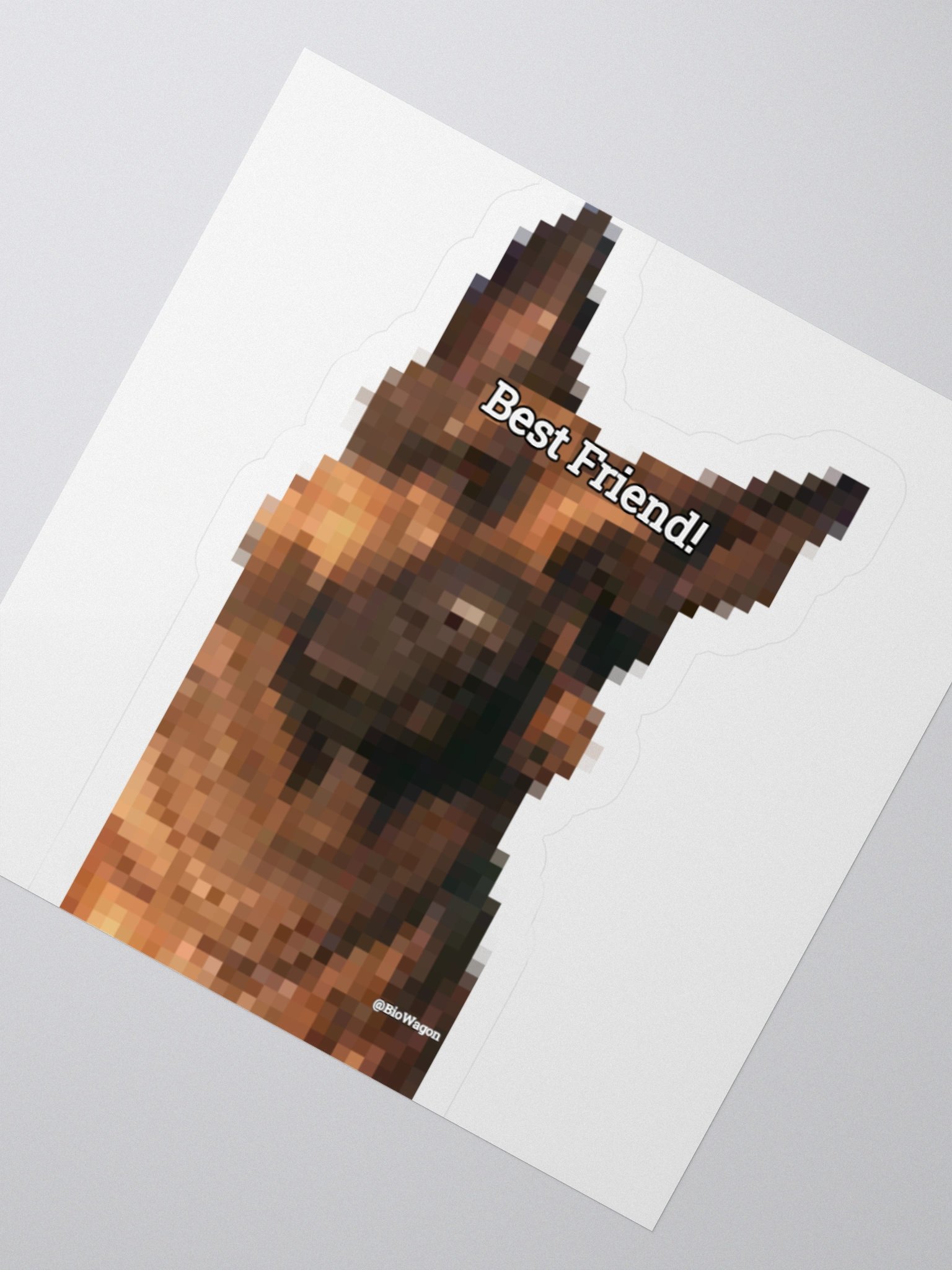 "Best Friend" Sticker product image (4)