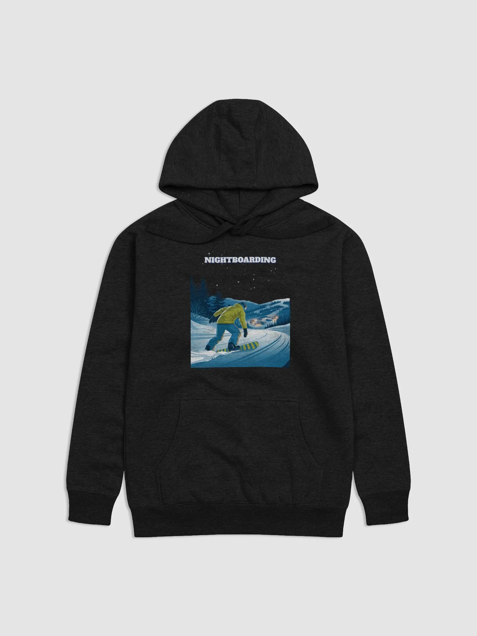 Nightboarding - Midnight Snowboarding Hoodie product image (34)