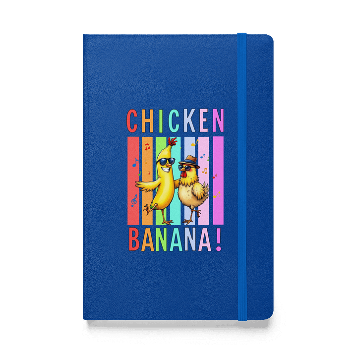 Chicken Banana Funky Hardcover Notebook product image (1)