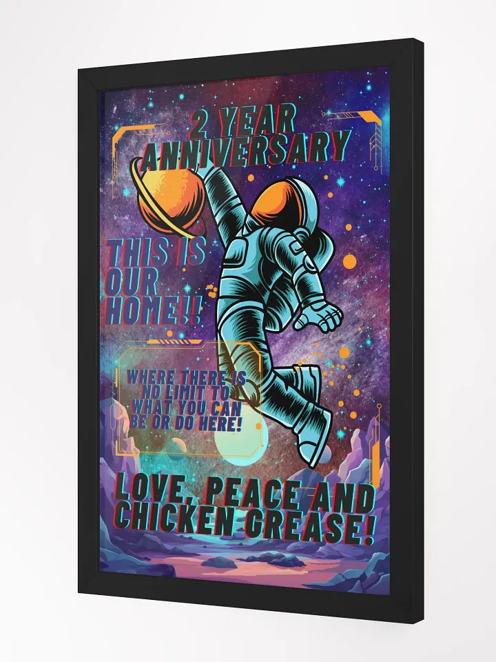 Chill Zone 2nd Anniversary Metal Poster product image (3)