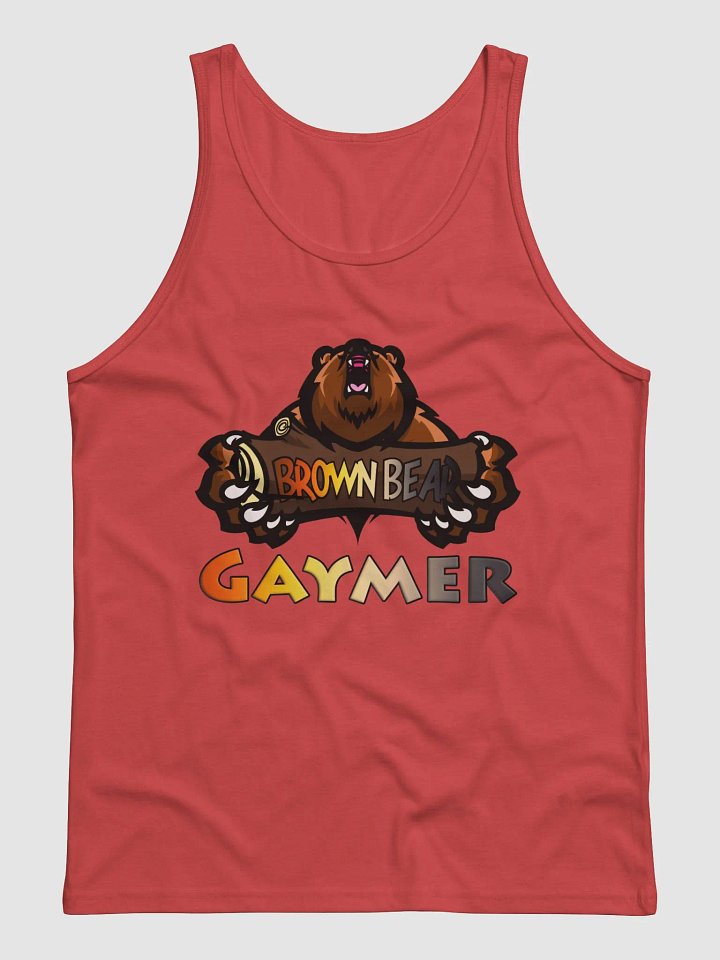 Brown Bear Gaymer (Bear Pride) - Tank Top product image (2)