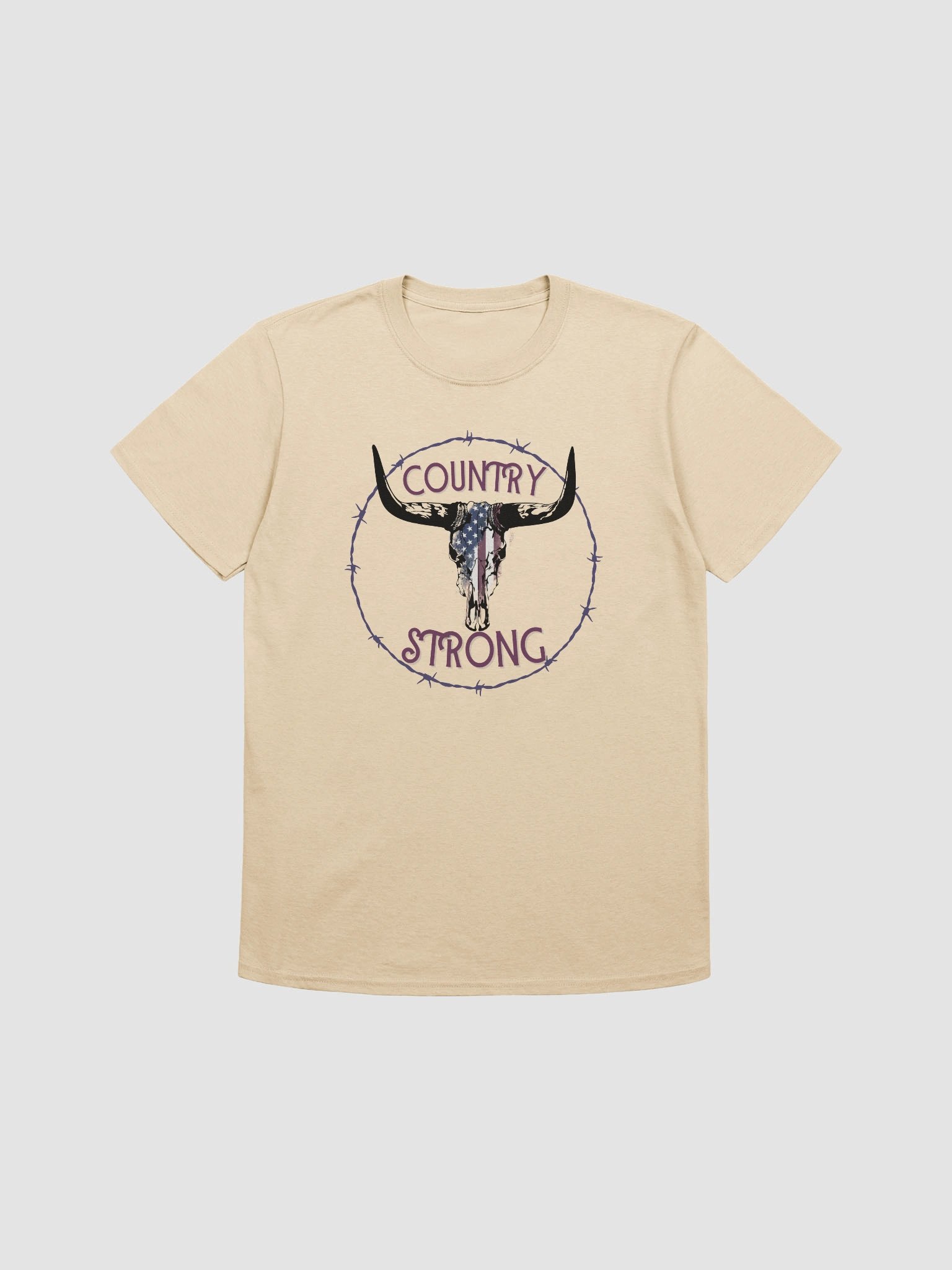 Country Strong Patriot Skull T-Shirt product image (85)