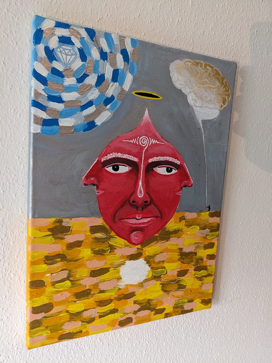 'Look Ma, I'm an Angel' Painting product image (8)