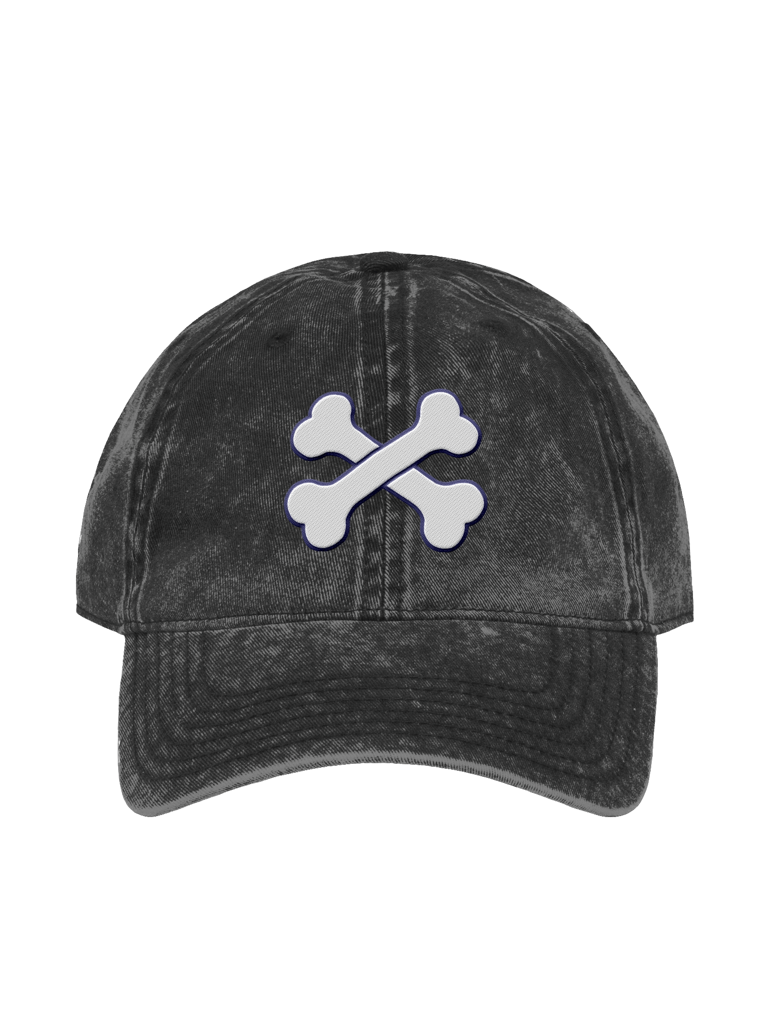 Crossbones Retro Dad Hat product image (1)